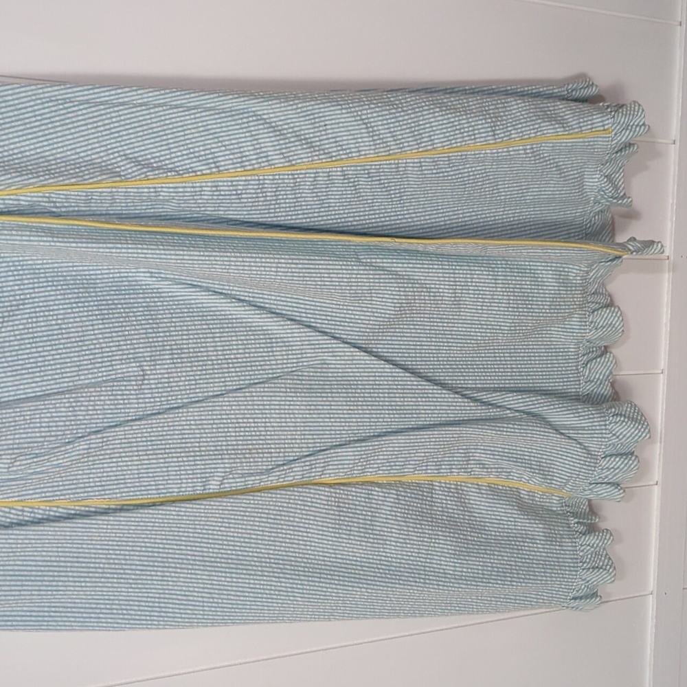 EUC Poppagallo Blue and White Stripe Dress - Picture 3 of 7